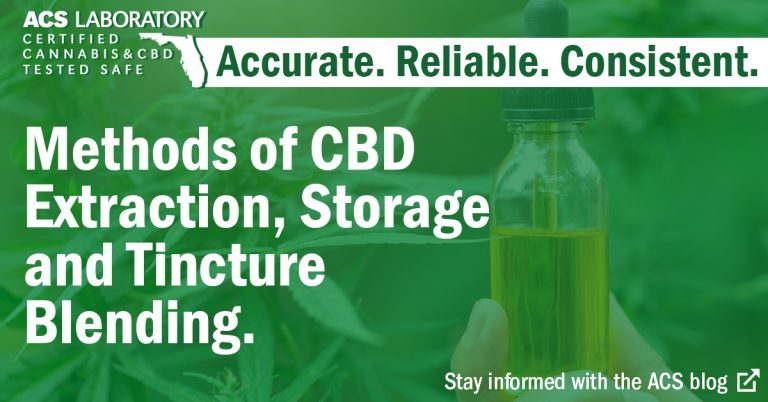 cbd extraction methods tincture bottle