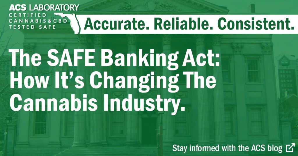 safe banking act and cannabis