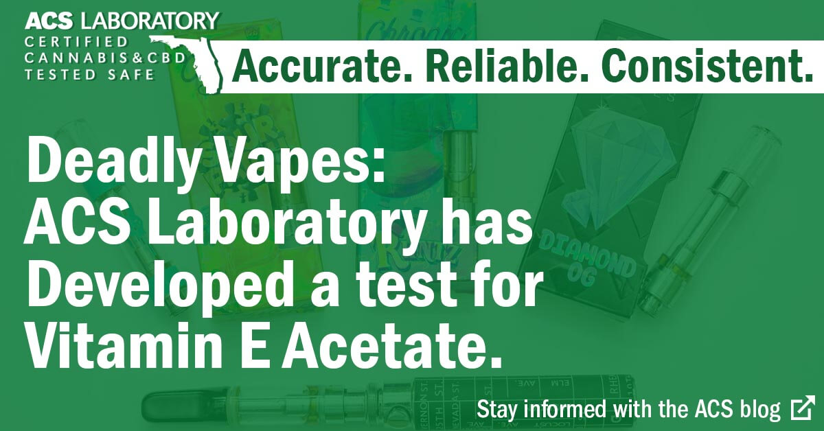ACS Blog: Vape Danger and Testing