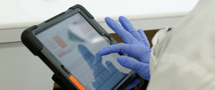 tracking compliance of marijuana on ipad