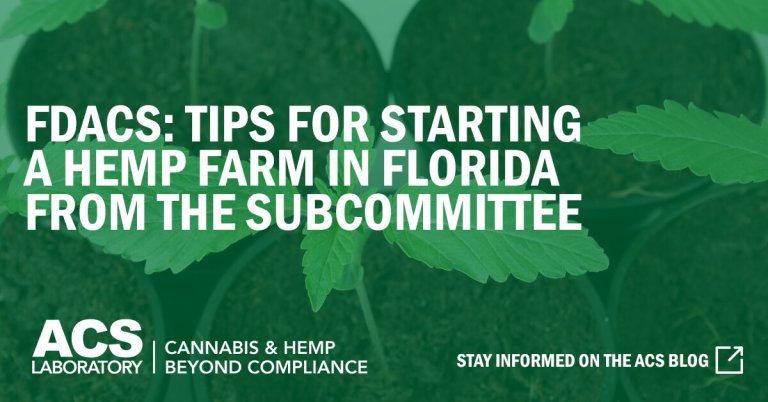 Tips for Starting a Hemp Farm in Florida by FDACS