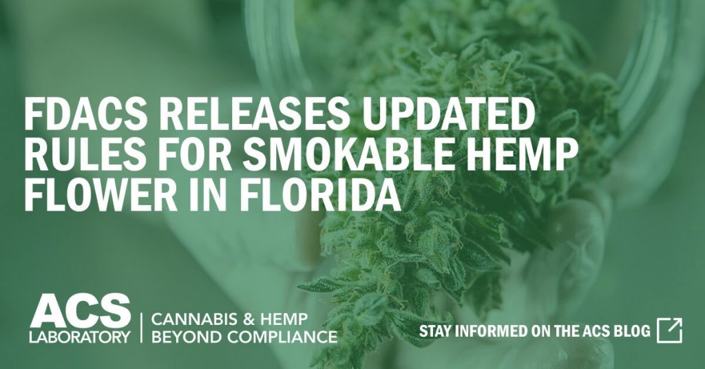 FDACS Releases Updated Rules for Smokable Hemp Flower in Florida