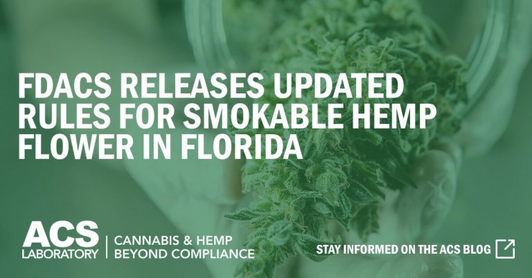 FDACS Releases Updated Rules for Smokable Hemp Flower in Florida